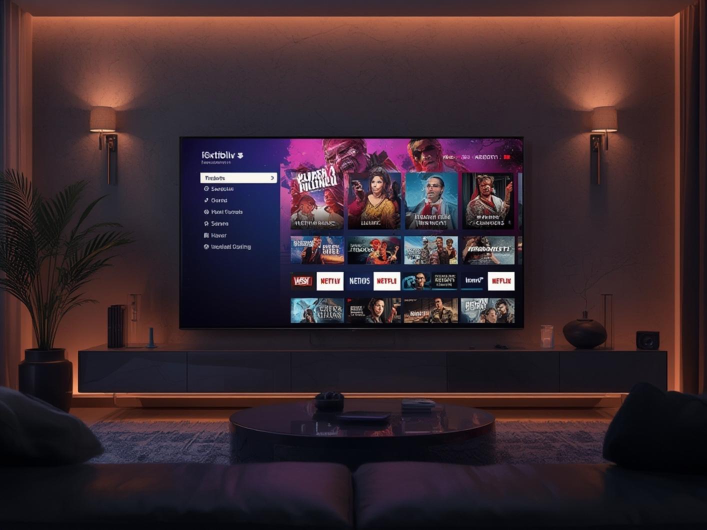 IPTV Smarters for Roku setup interface